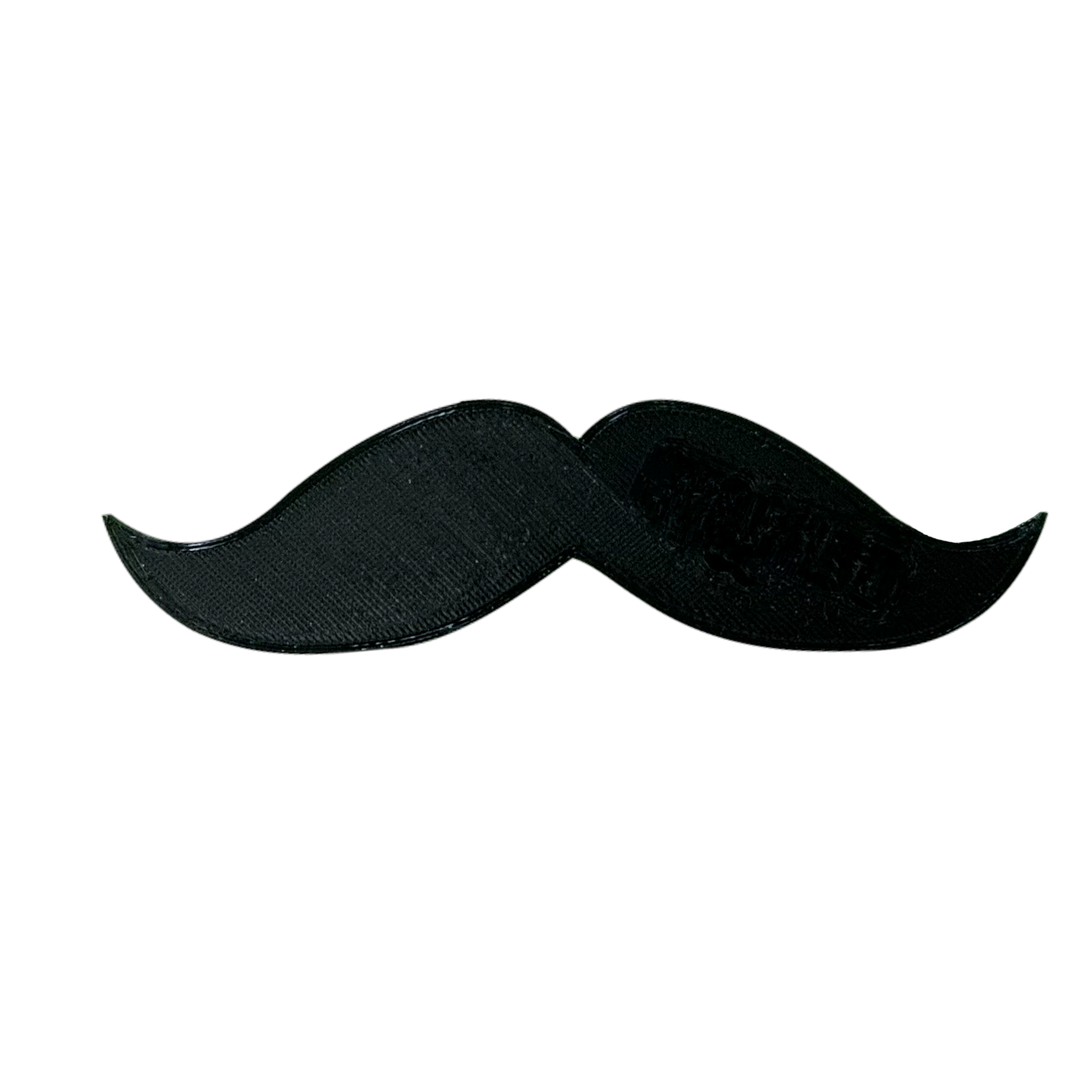 Black PLA+ Moustache
