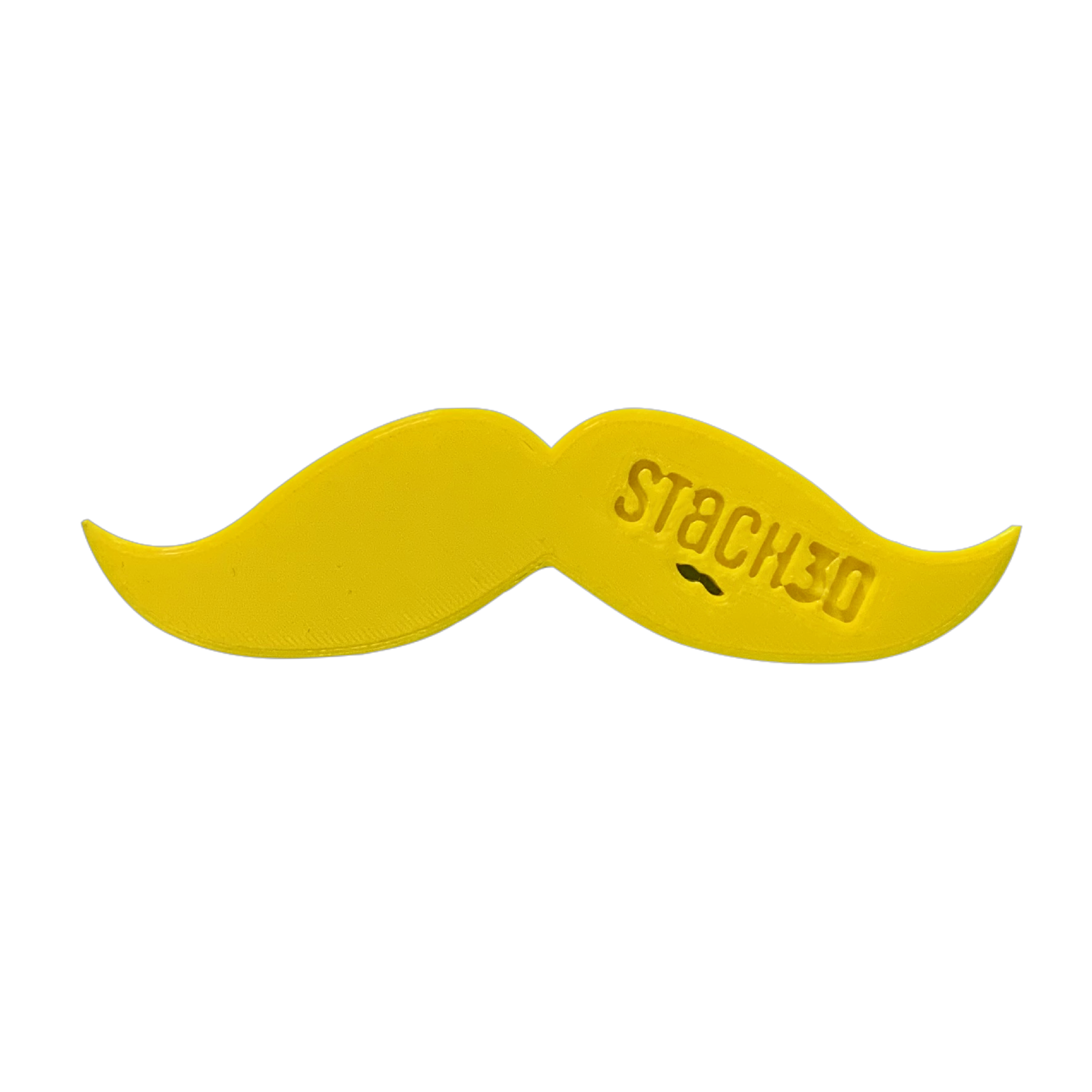 Yellow PLA+ Moustache